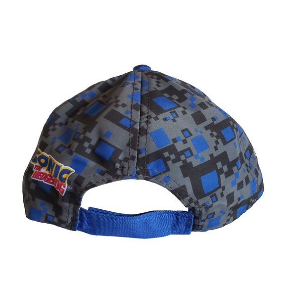 Sonic Hat Boys Sonic the Hedgehog Baseball Cap Kids Embroidered Blue Gam… - Picture 3 of 4